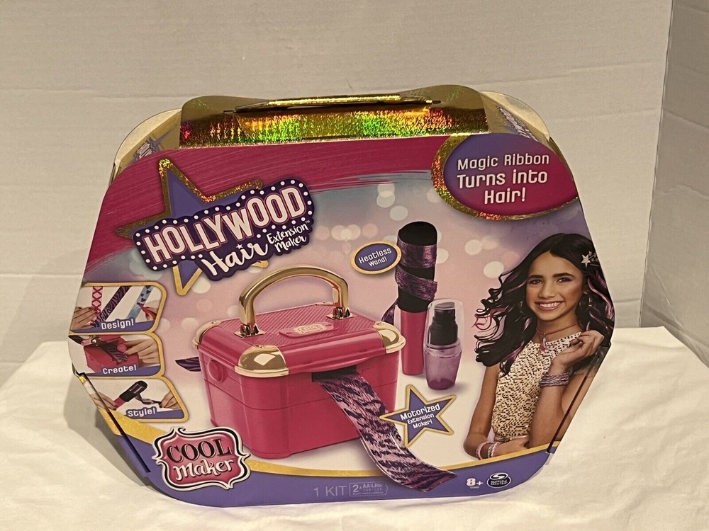 Cool Maker, Hollywood Hair Extension Maker with 12 Customizable Extensions and 8